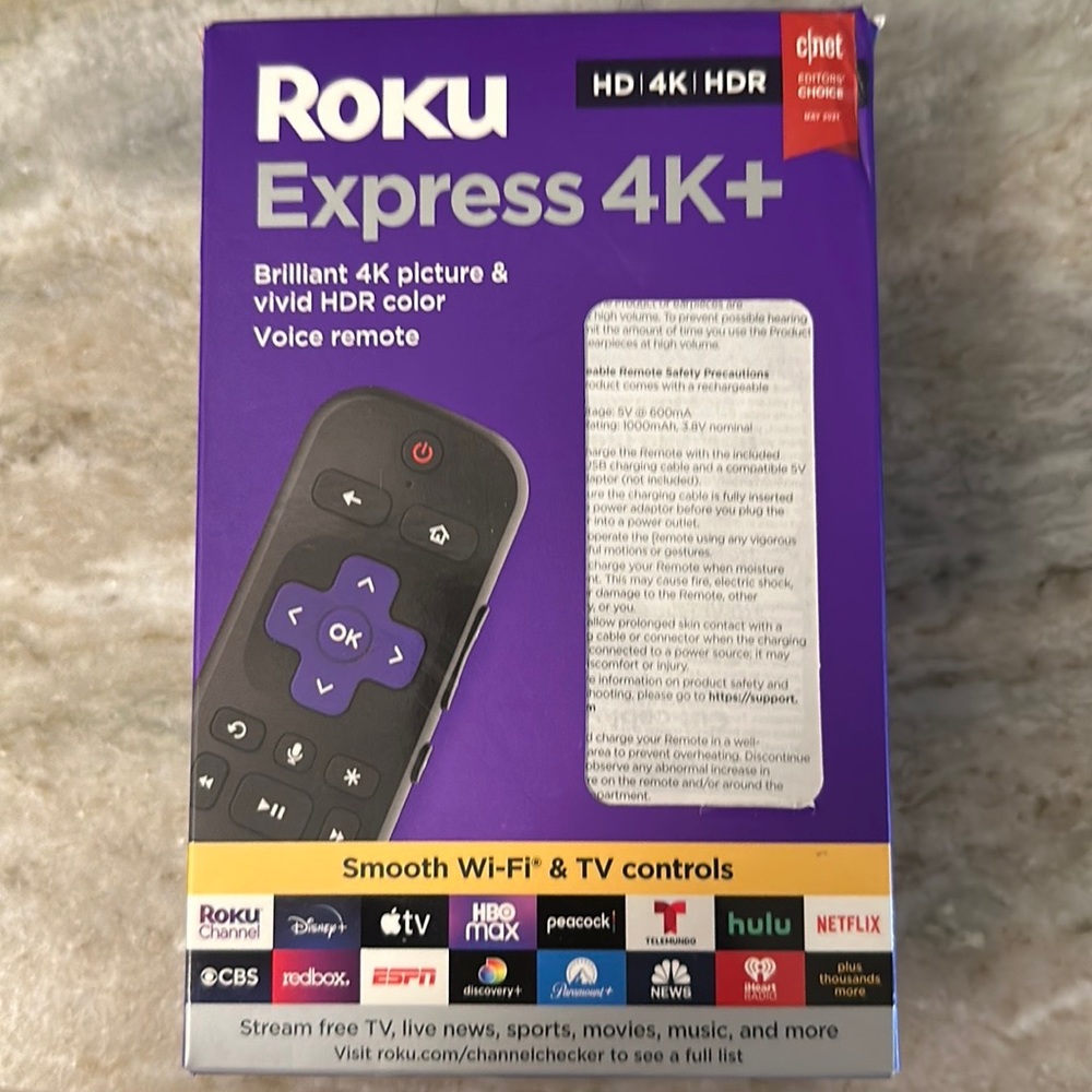 Roku express never used